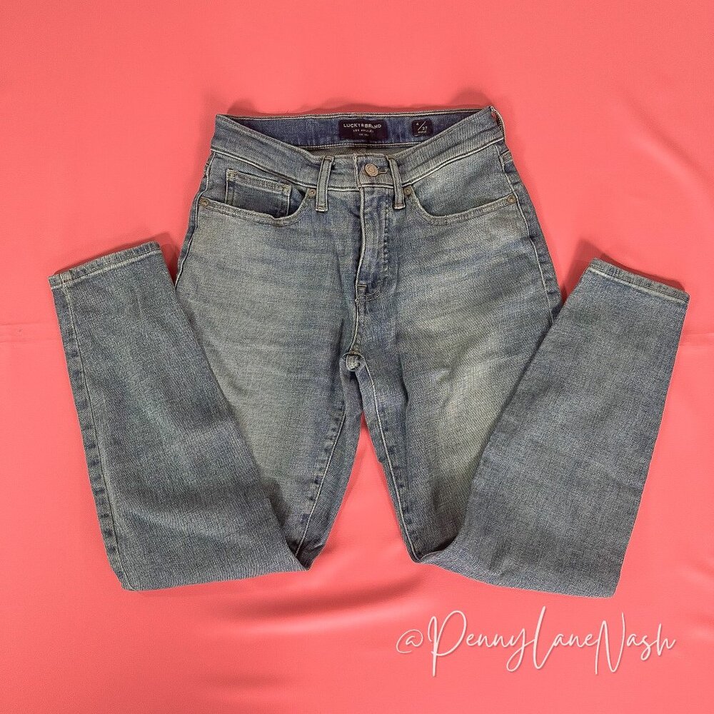 Lucky Brand Mid Rise Skinny Ava Ankle Jeans - Picture 4 of 9